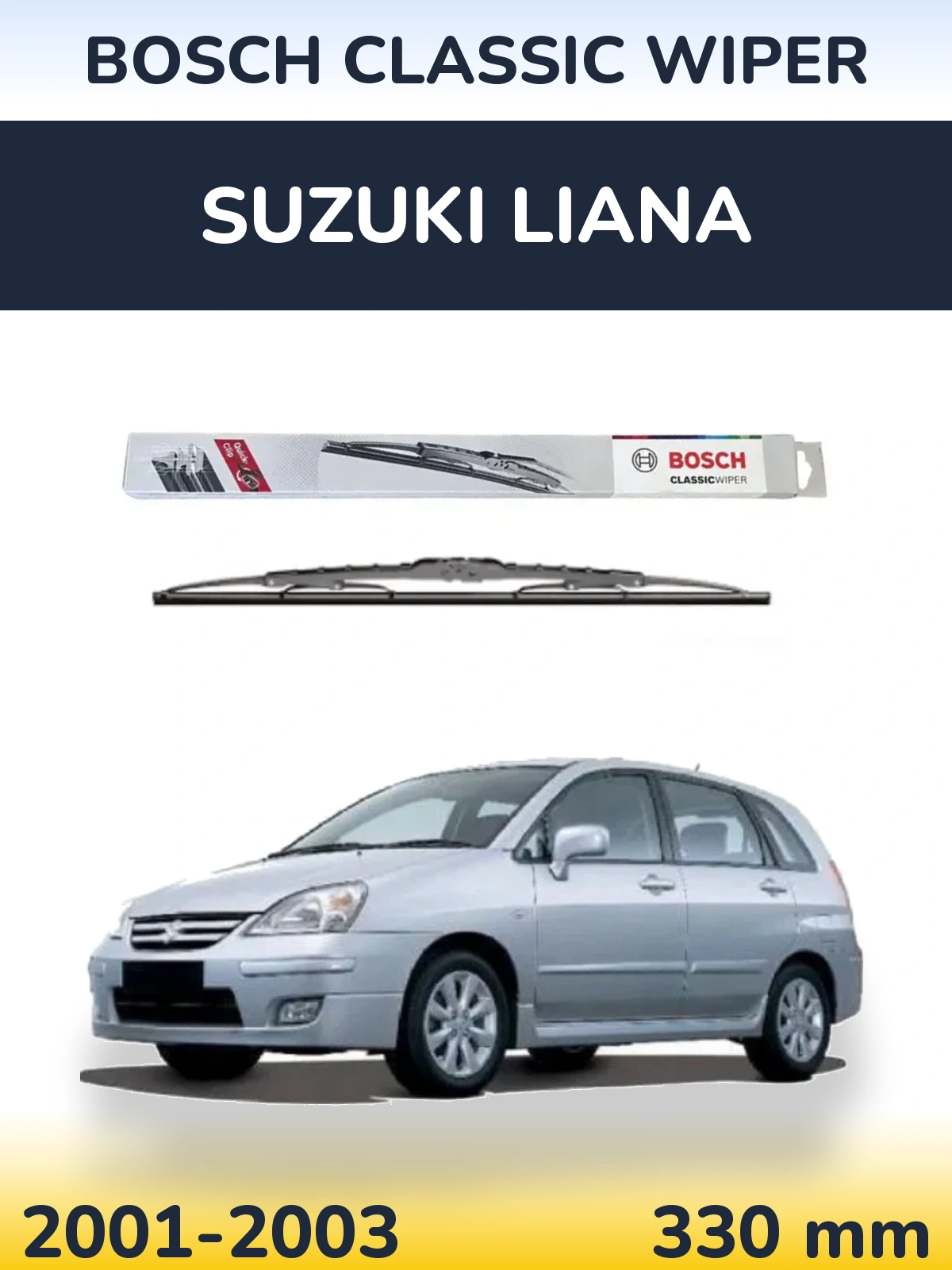Ștergătoare BOSCH Classic Wiper pentru Suzuki Liana