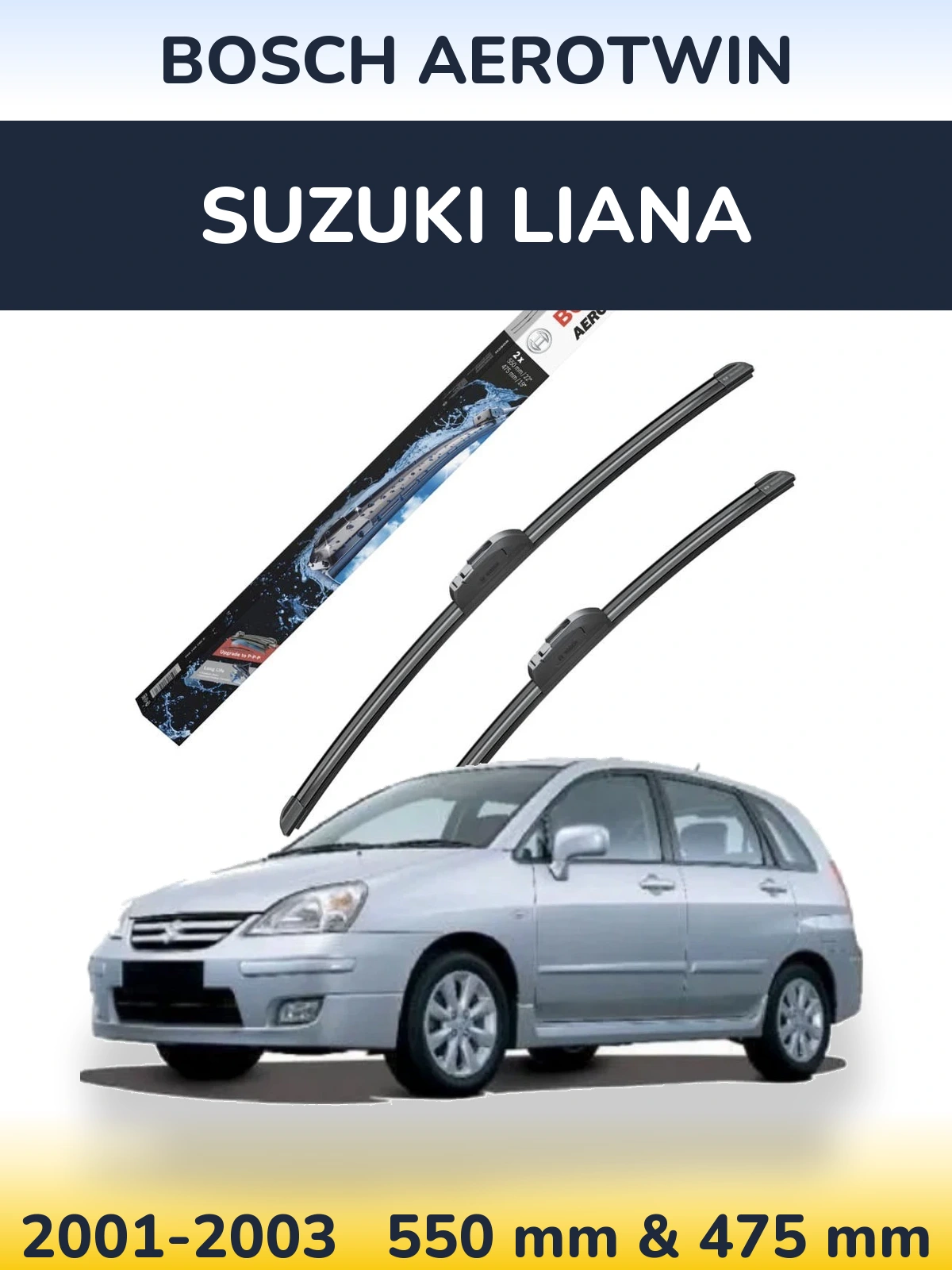 Ștergătoare BOSCH AeroTwin pentru Suzuki Liana