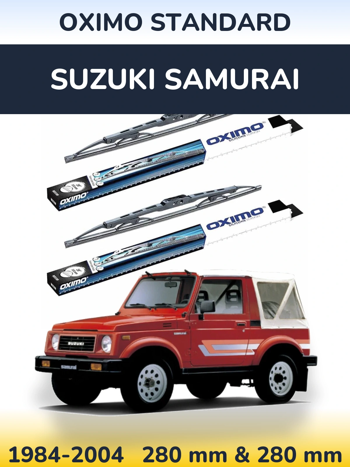 Ștergătoare Oximo Standard pentru Suzuki Samurai