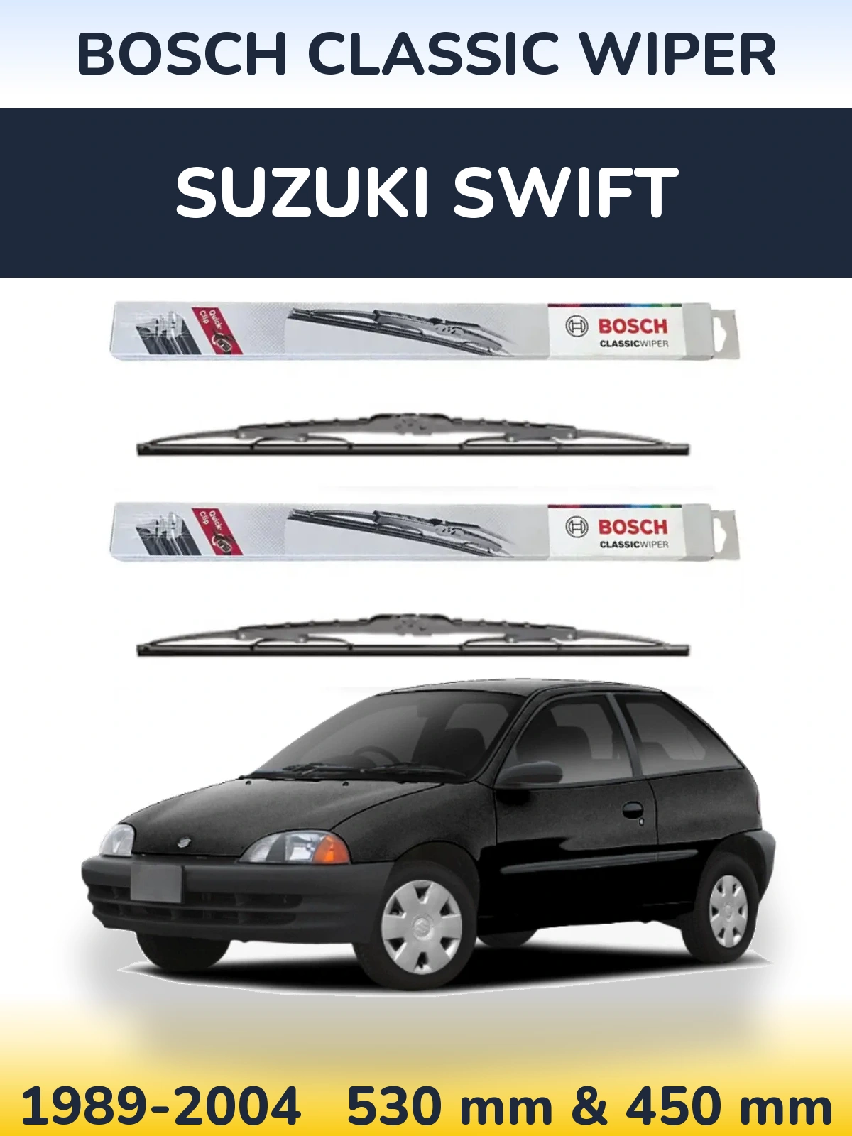 Ștergătoare BOSCH Classic Wiper pentru Suzuki Swift