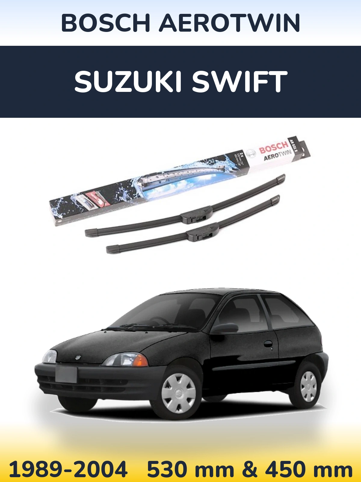Ștergătoare BOSCH AeroTwin pentru Suzuki Swift