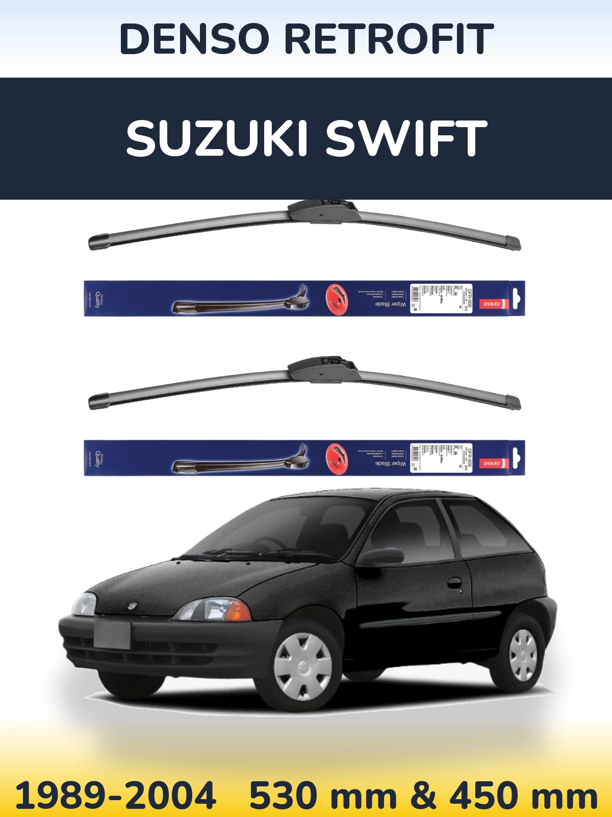 Ștergătoare Denso Retrofit pentru Suzuki Swift