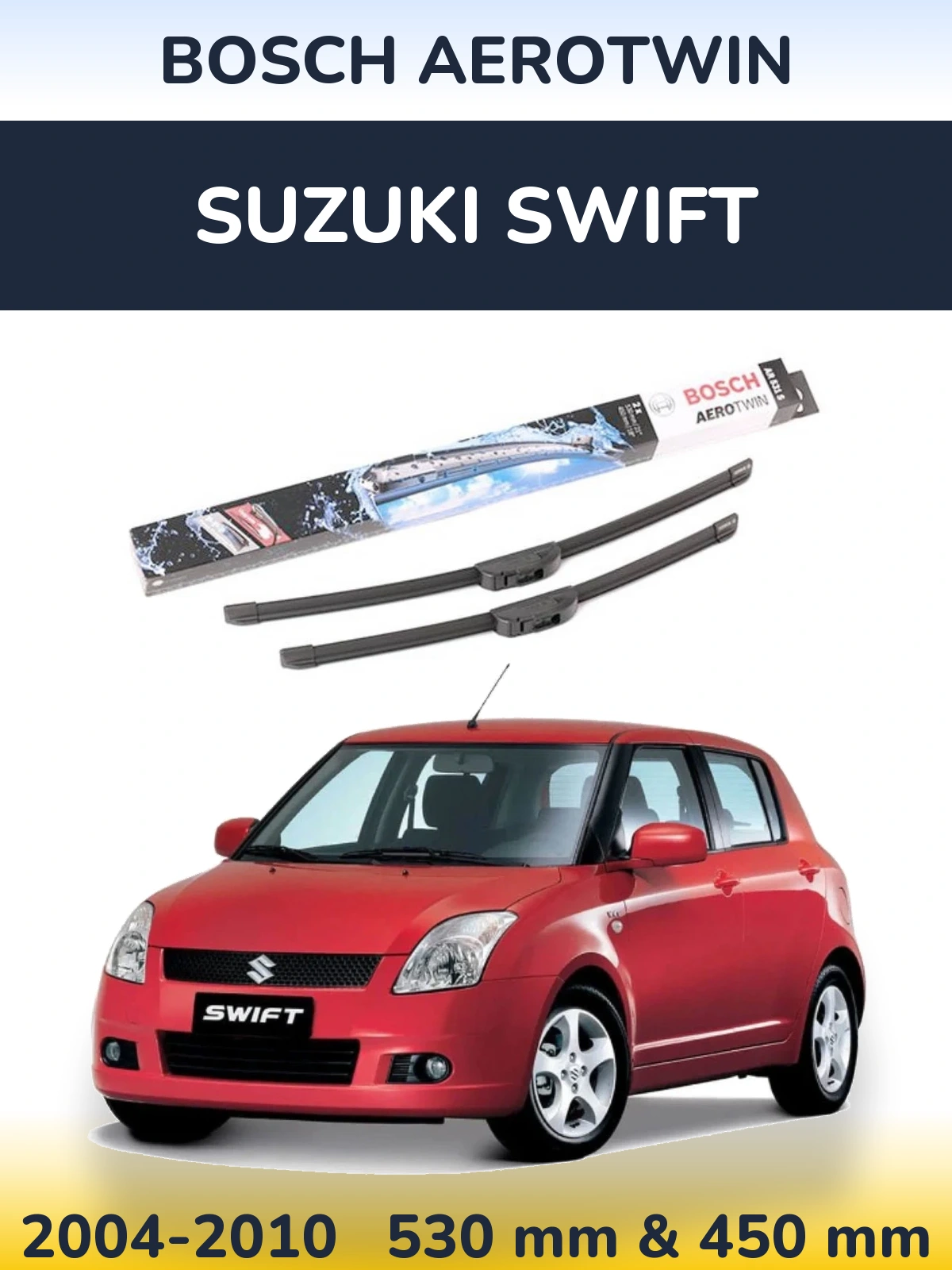 Ștergătoare BOSCH AeroTwin pentru Suzuki Swift
