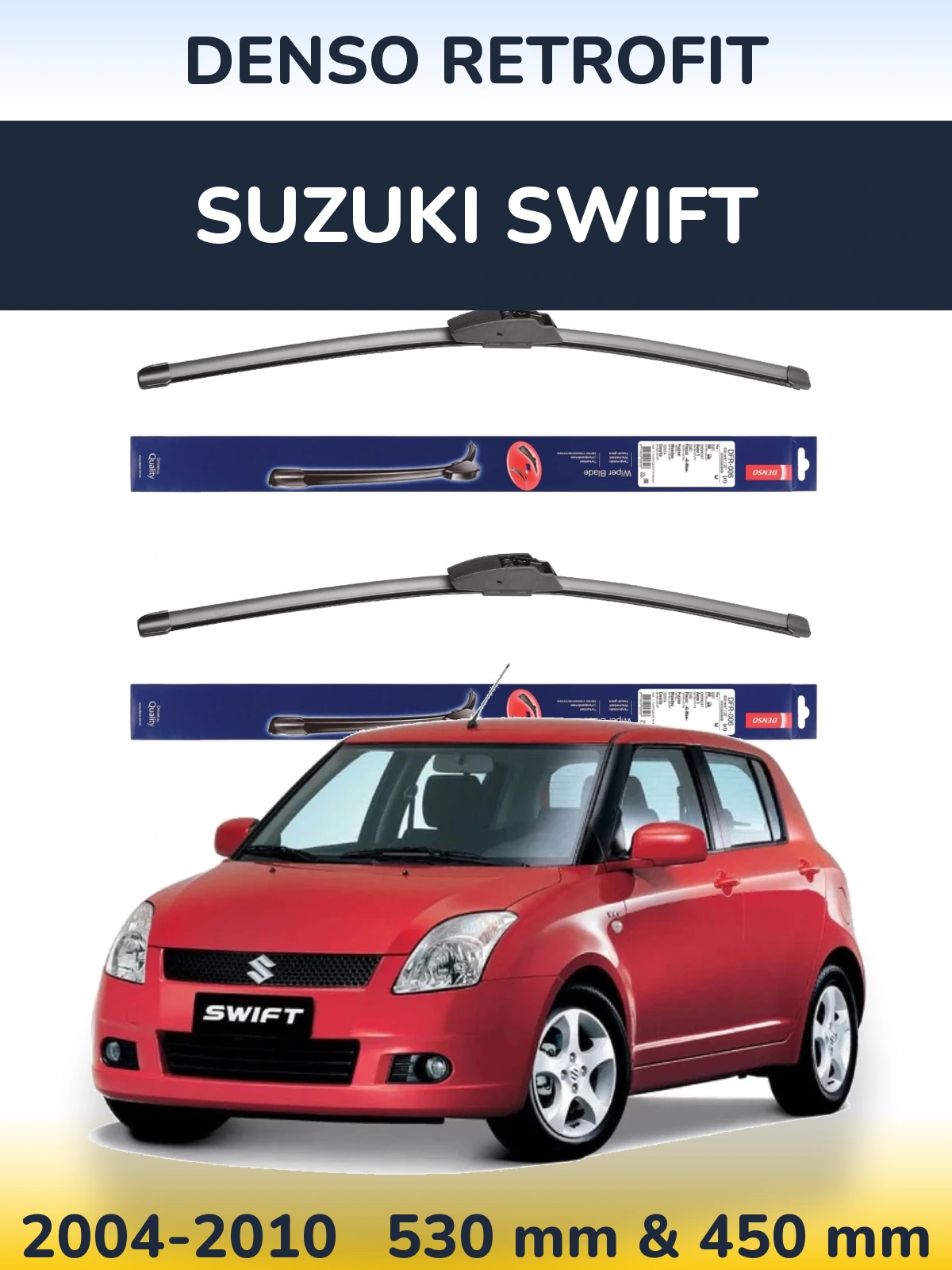 Ștergătoare Denso Retrofit pentru Suzuki Swift