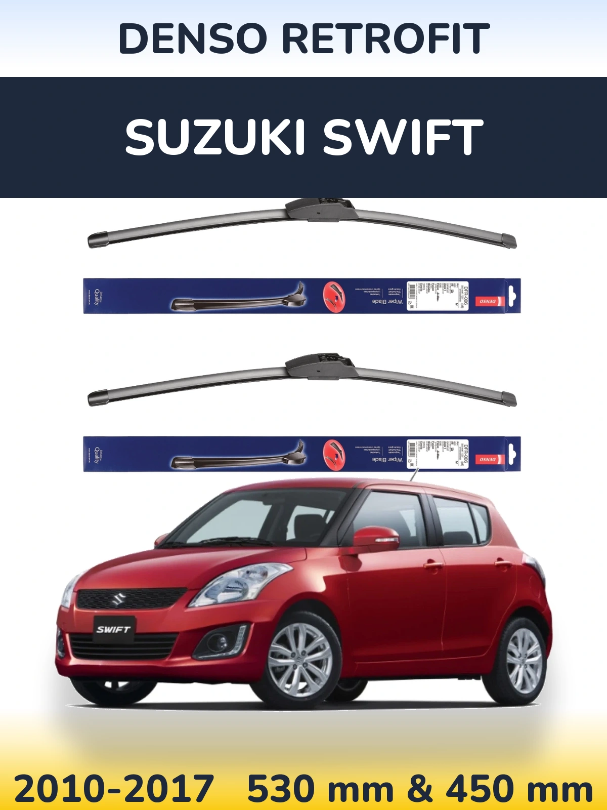 Ștergătoare Denso Retrofit pentru Suzuki Swift