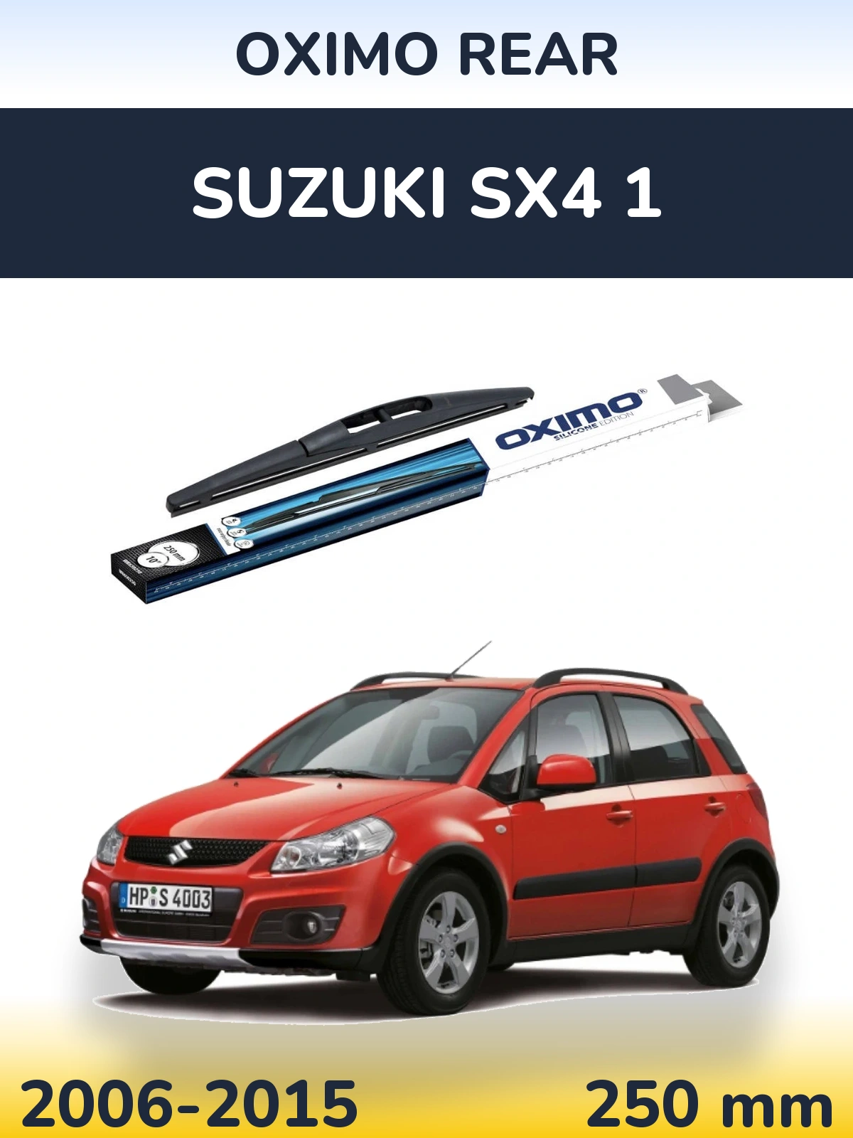Ștergătoare Oximo Rear pentru Suzuki SX4 1