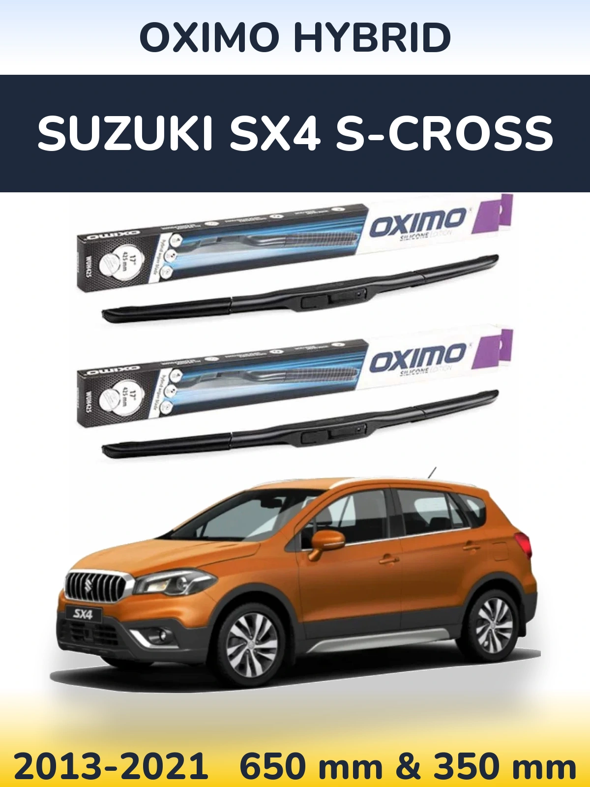 Ștergătoare Oximo Hybrid pentru Suzuki SX4 S-Cross