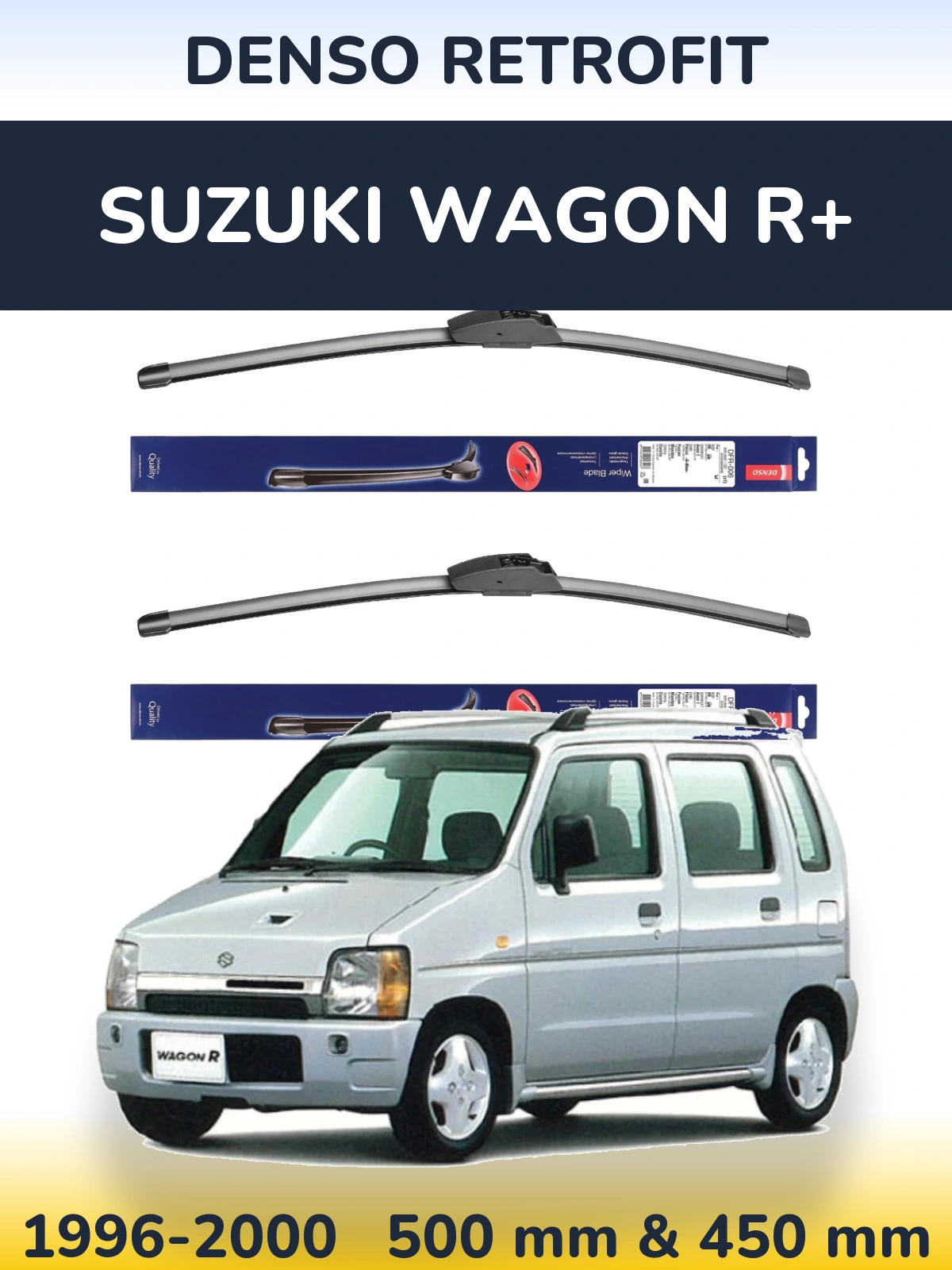 Ștergătoare Denso Retrofit pentru Suzuki Wagon R+