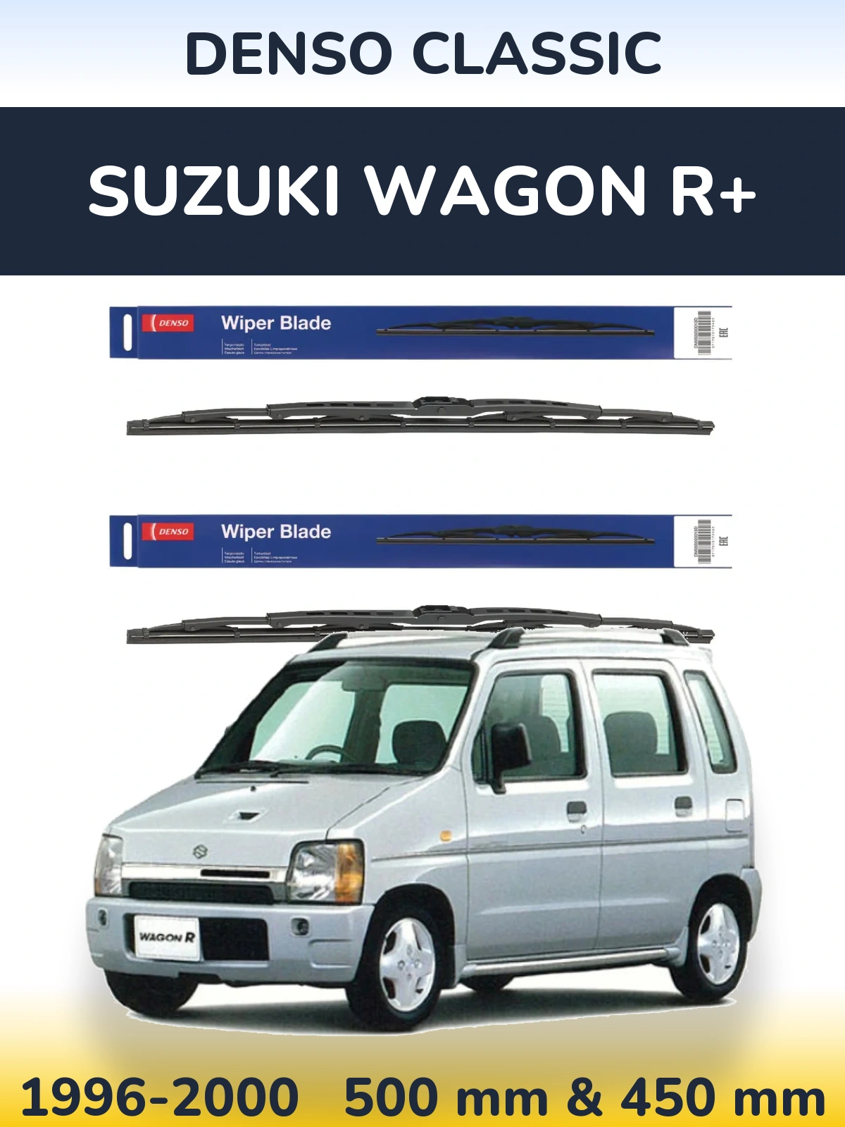 Ștergătoare Denso Classic pentru Suzuki Wagon R+