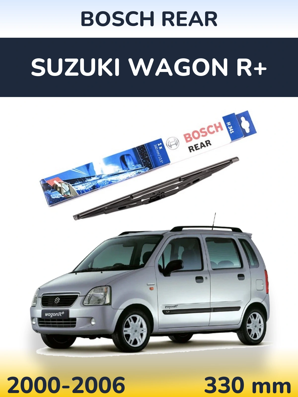 Ștergătoare BOSCH Rear pentru Suzuki Wagon R+