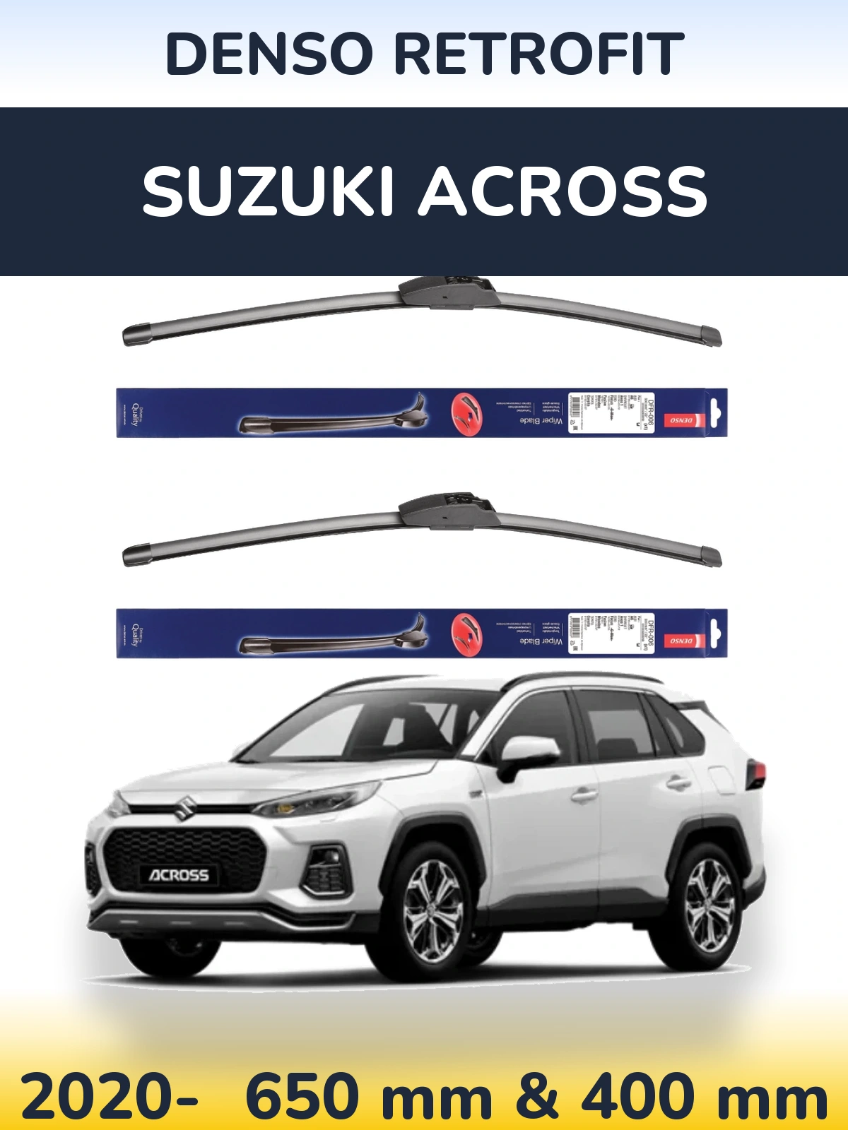 Ștergătoare Denso Retrofit pentru Suzuki Across