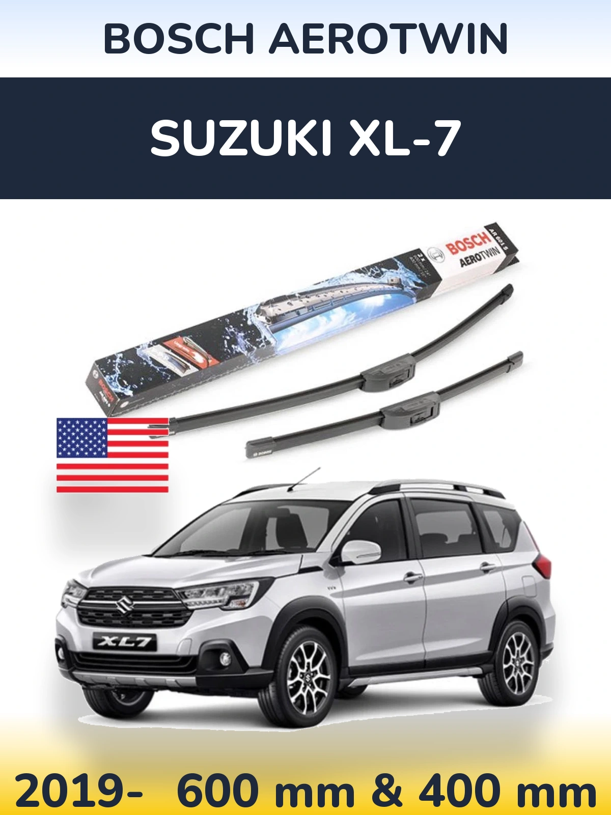Ștergătoare BOSCH AeroTwin pentru Suzuki XL-7