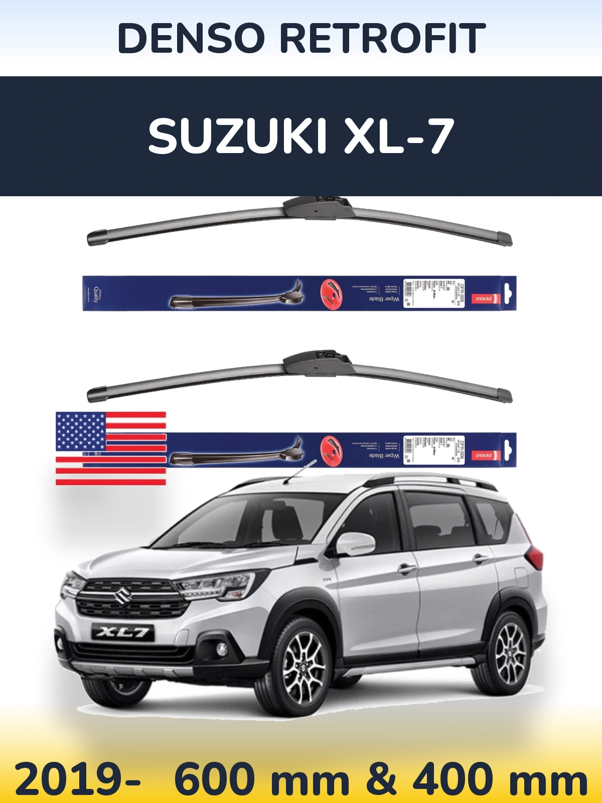 Ștergătoare Denso Retrofit pentru Suzuki XL-7