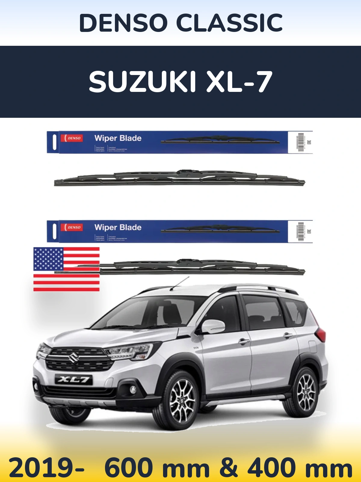 Ștergătoare Denso Classic pentru Suzuki XL-7