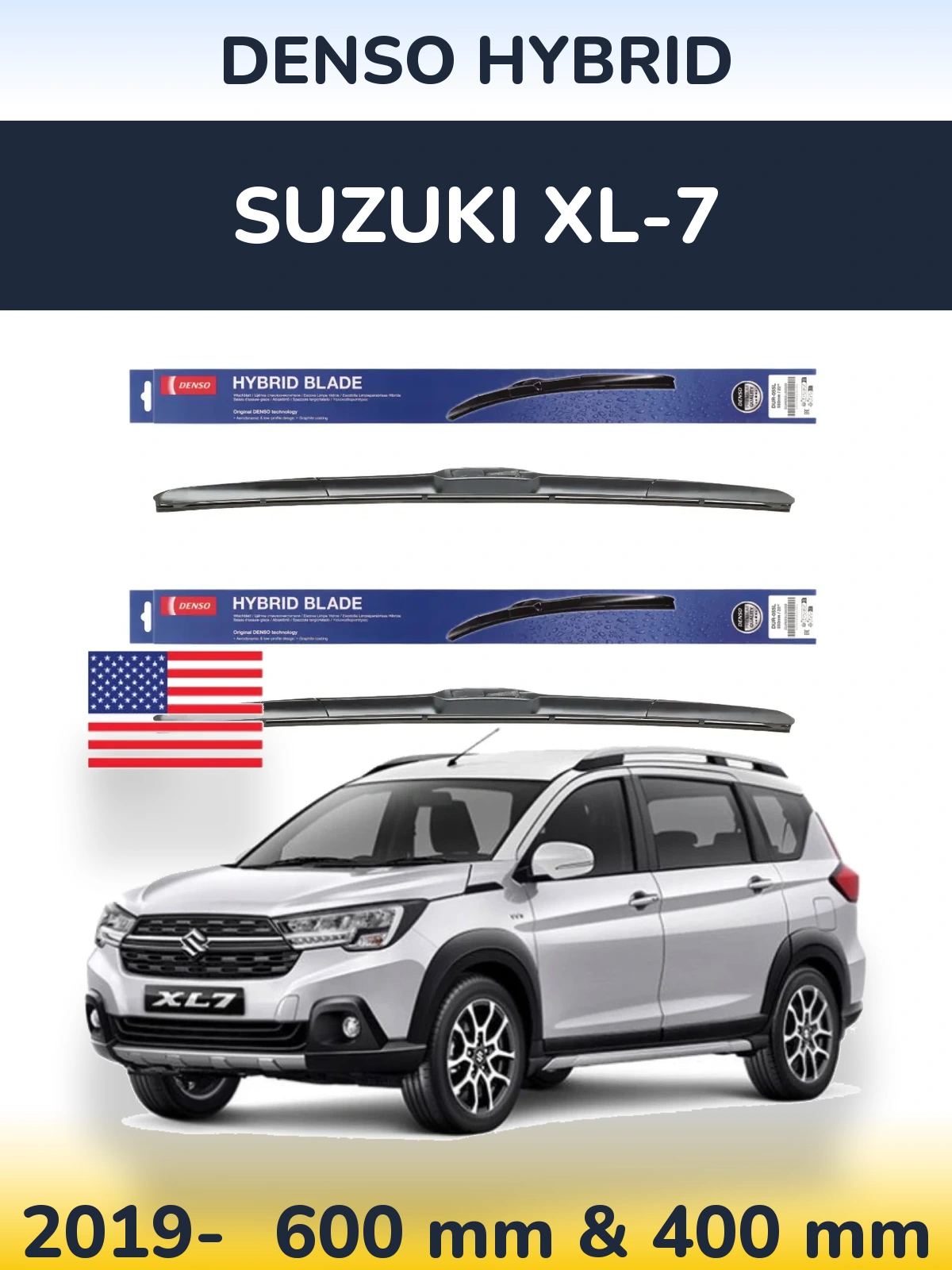 Ștergătoare Denso Hybrid pentru Suzuki XL-7