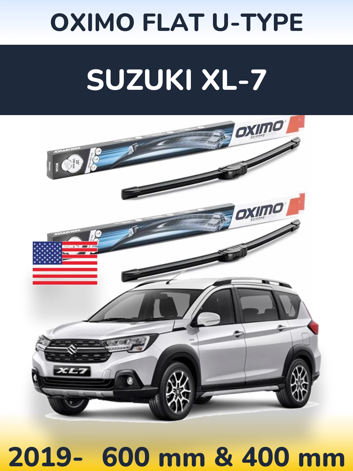 Ștergătoare Oximo Flat U-type pentru Suzuki XL-7