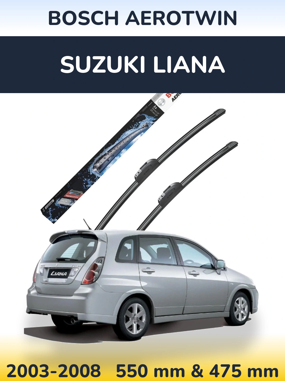 Ștergătoare BOSCH AeroTwin pentru Suzuki Liana