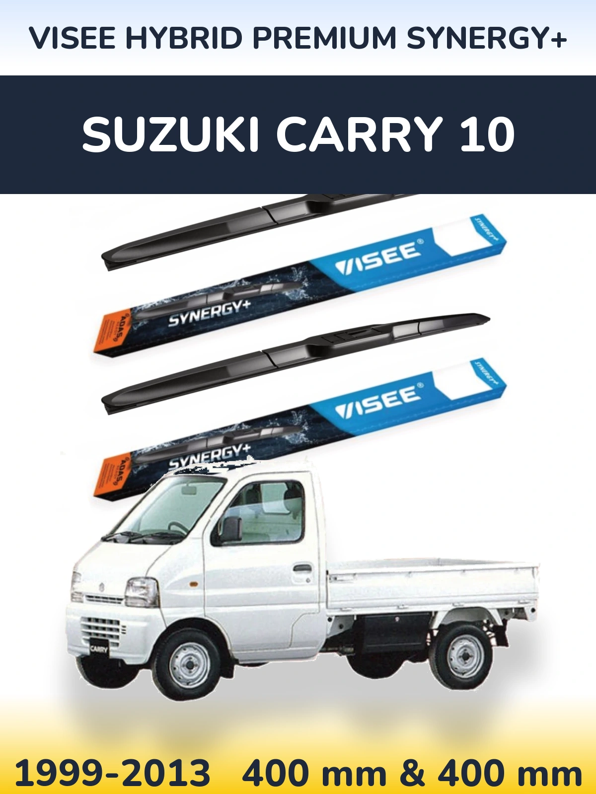 Ștergătoare VISEE HYBRID PREMIUM SYNERGY+ pentru Suzuki Carry 10