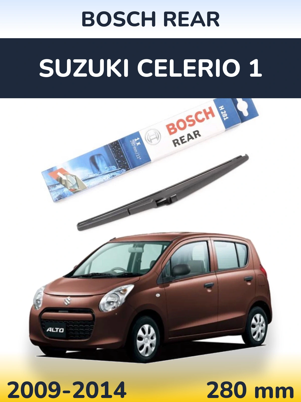 Ștergătoare BOSCH Rear pentru Suzuki Celerio 1