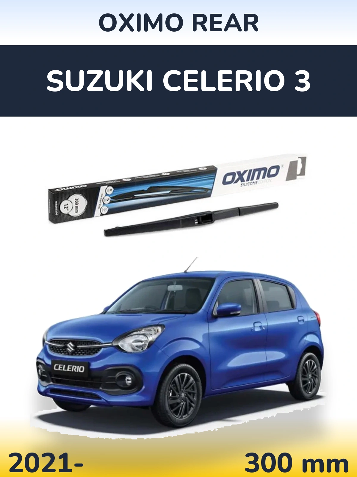 Ștergătoare Oximo Rear pentru Suzuki Celerio 3