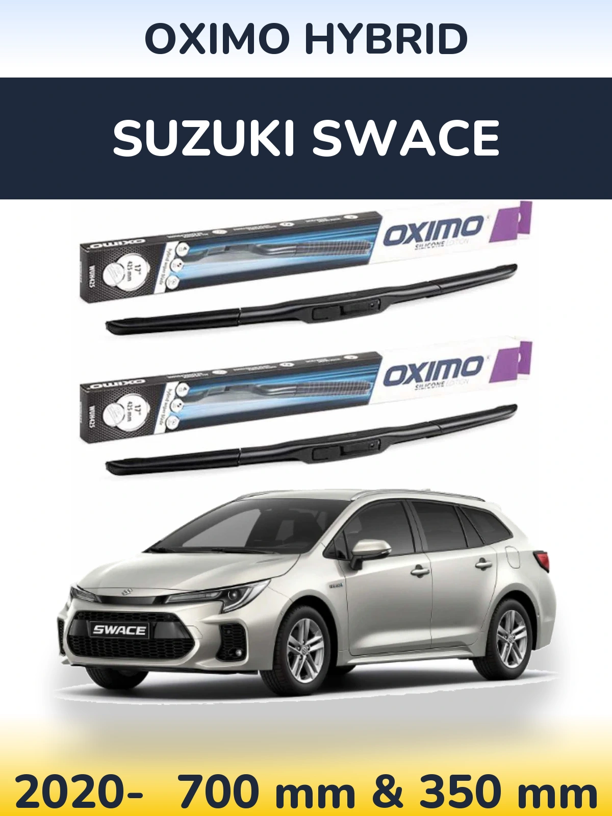 Ștergătoare Oximo Hybrid pentru Suzuki Swace