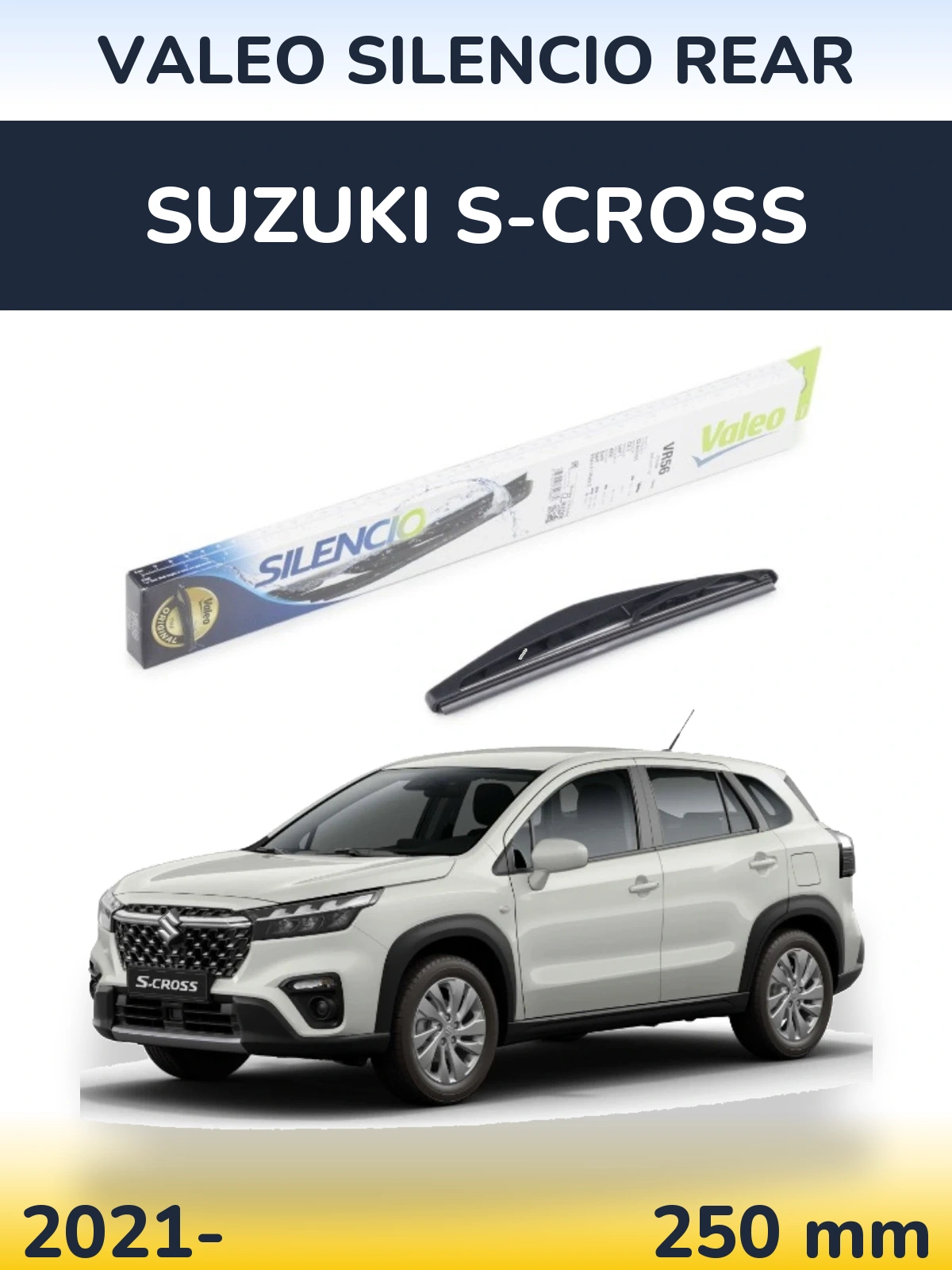 Ștergătoare Valeo Silencio Rear pentru Suzuki S-Cross