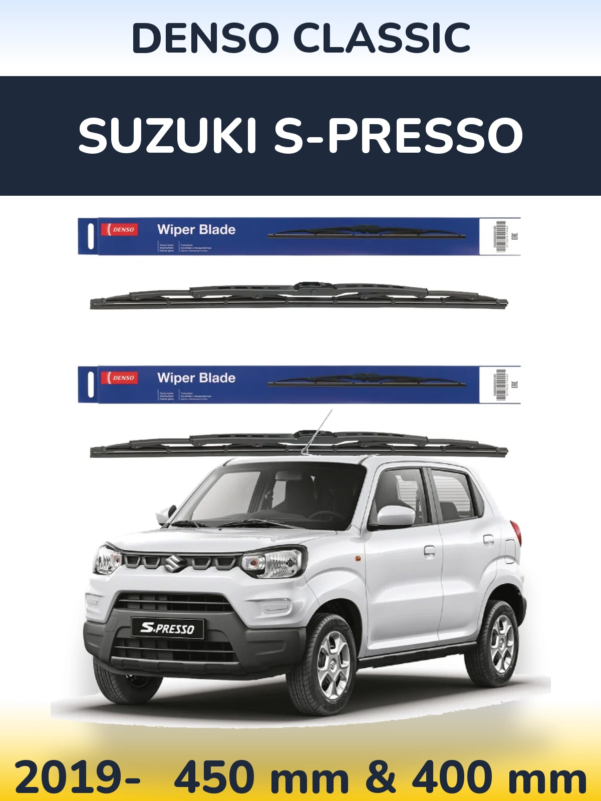 Ștergătoare Denso Classic pentru Suzuki S-Presso