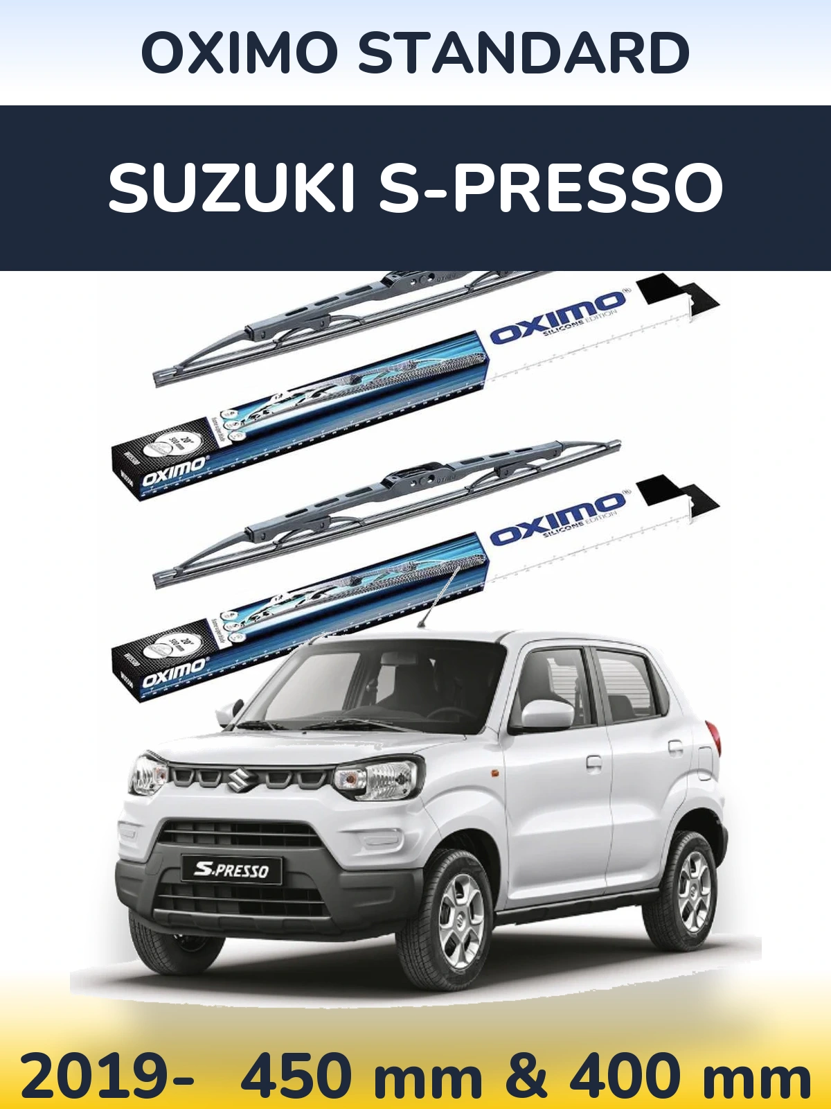 Ștergătoare Oximo Standard pentru Suzuki S-Presso