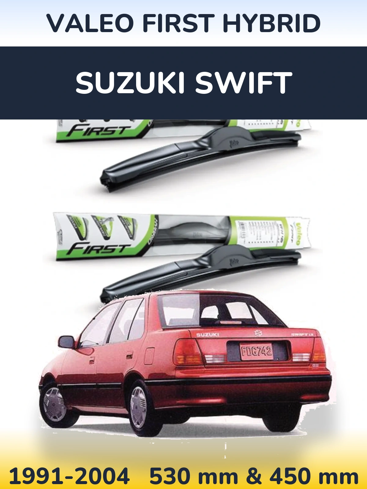 Ștergătoare Valeo First Hybrid pentru Suzuki Swift