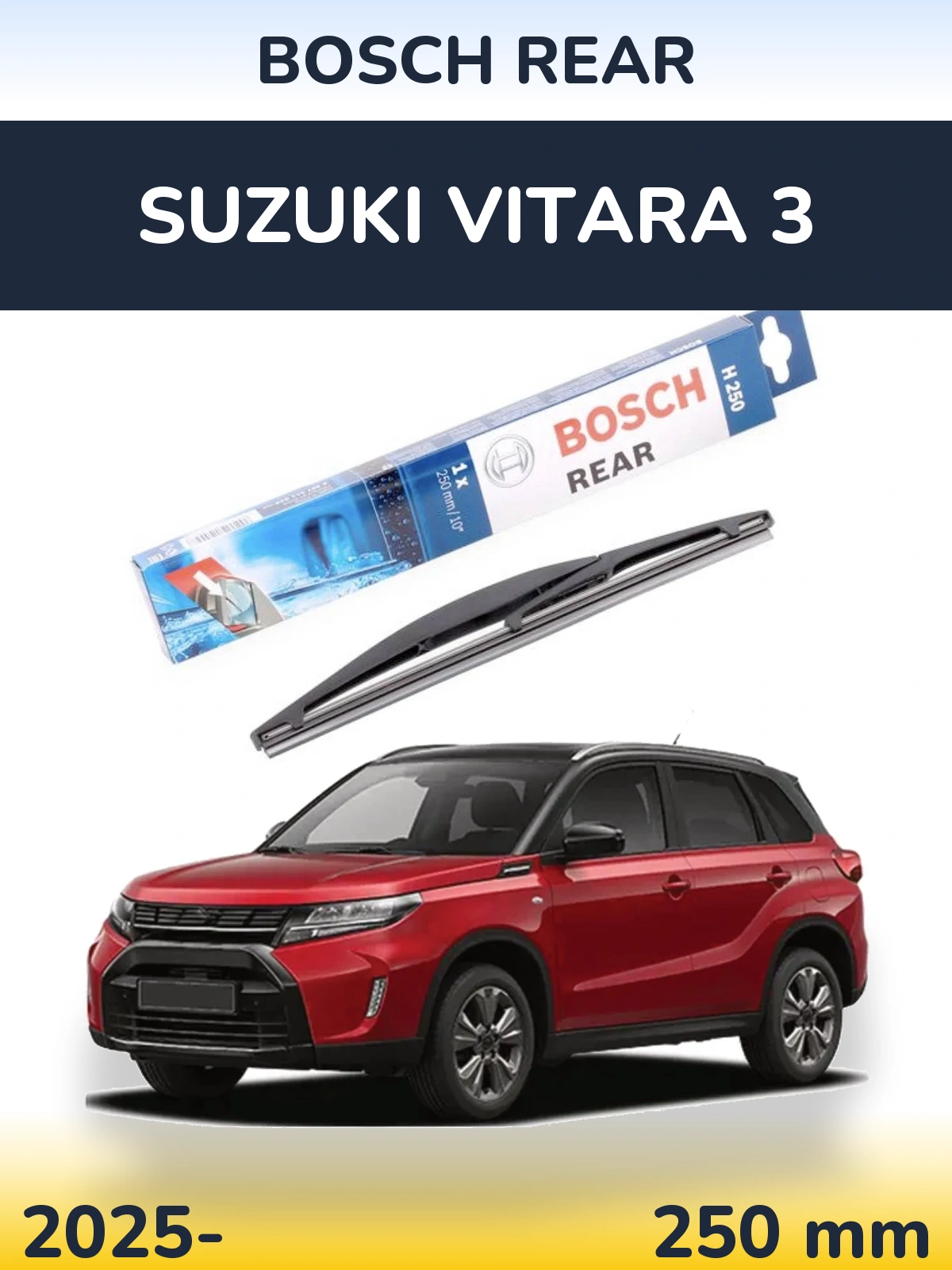 Ștergătoare BOSCH Rear pentru Suzuki Vitara 3