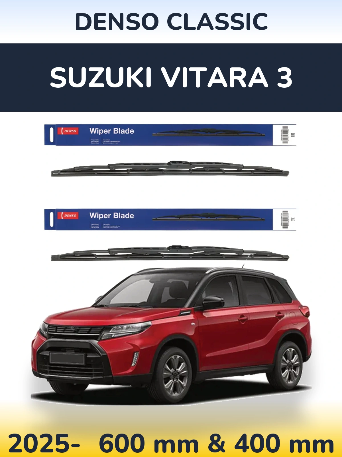 Ștergătoare Denso Classic pentru Suzuki Vitara 3