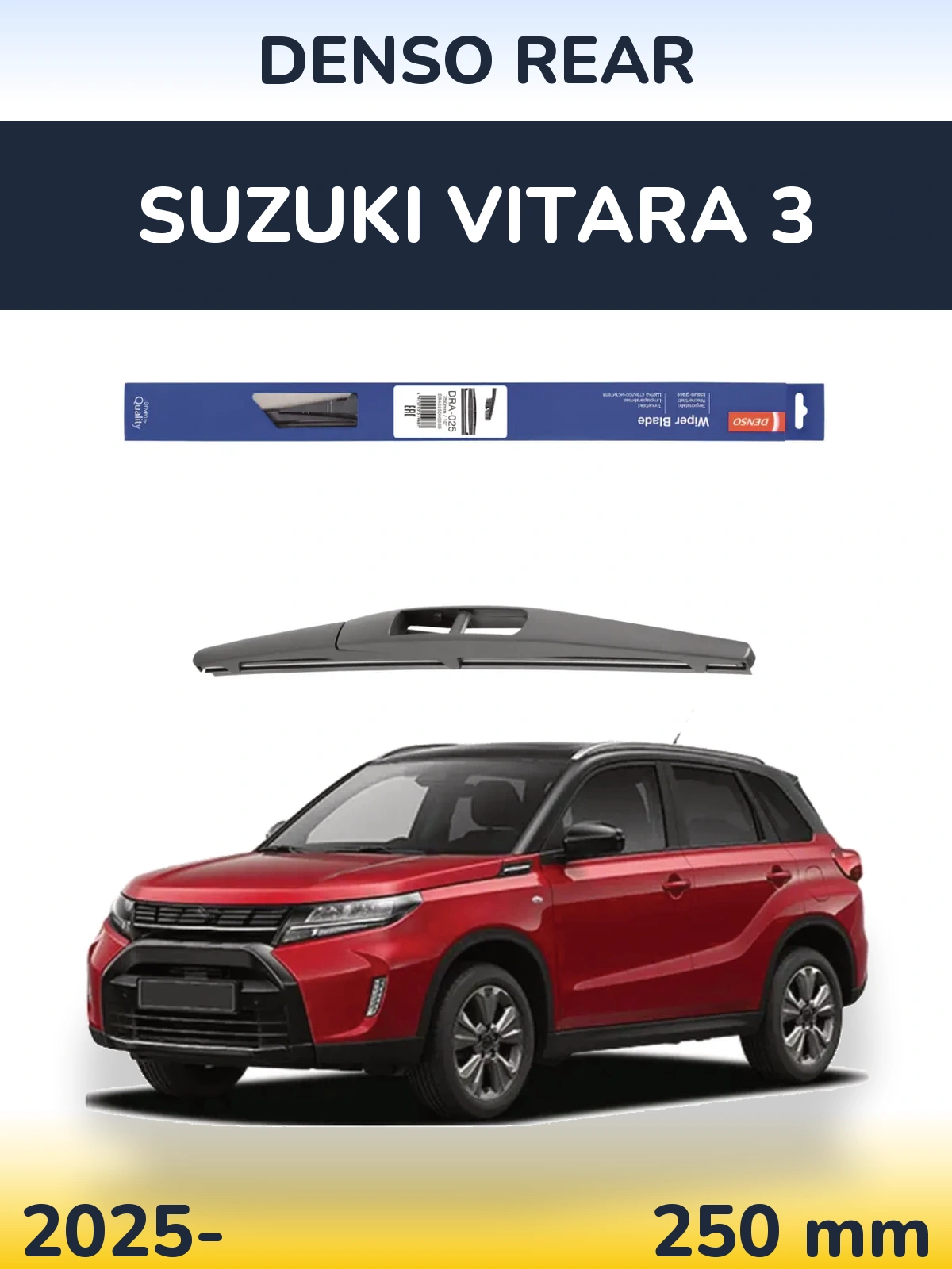 Ștergătoare Denso Rear pentru Suzuki Vitara 3