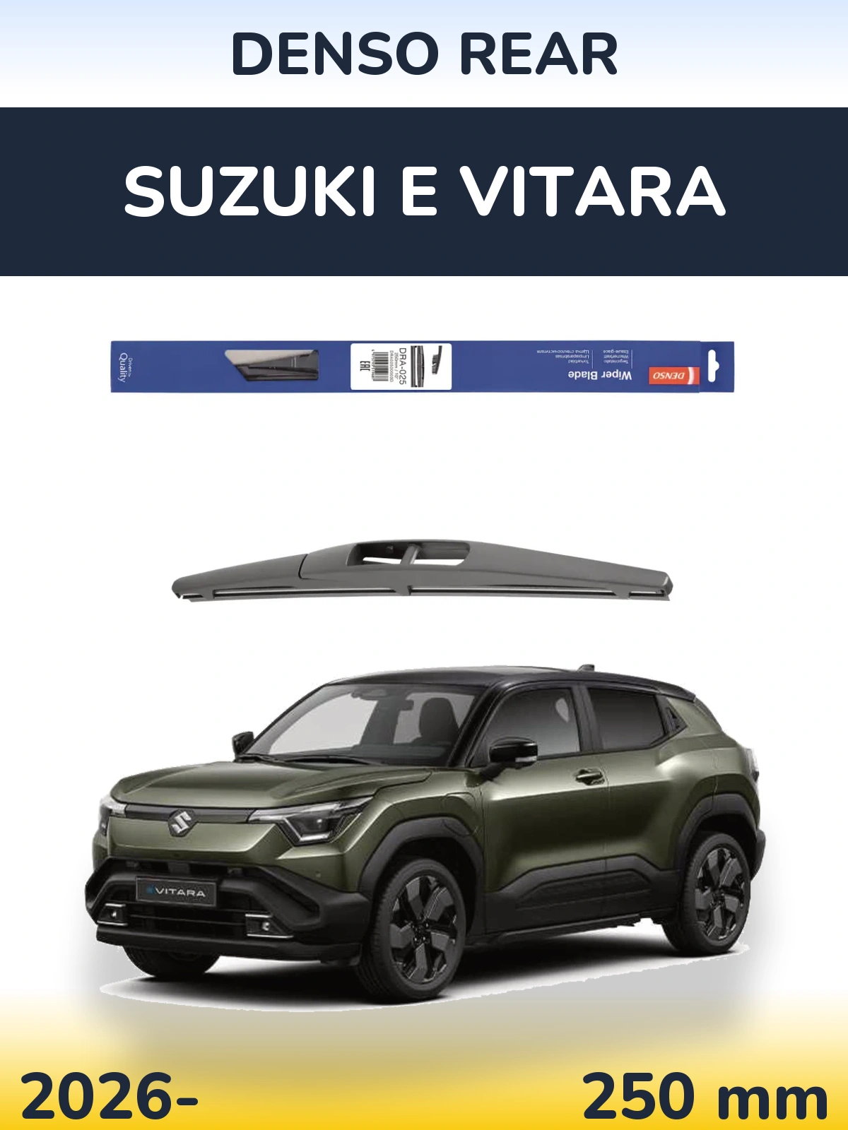 Ștergătoare Denso Rear pentru Suzuki e Vitara