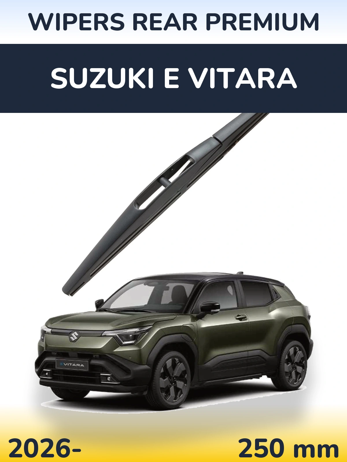 Ștergătoare WIPERS REAR PREMIUM pentru Suzuki e Vitara
