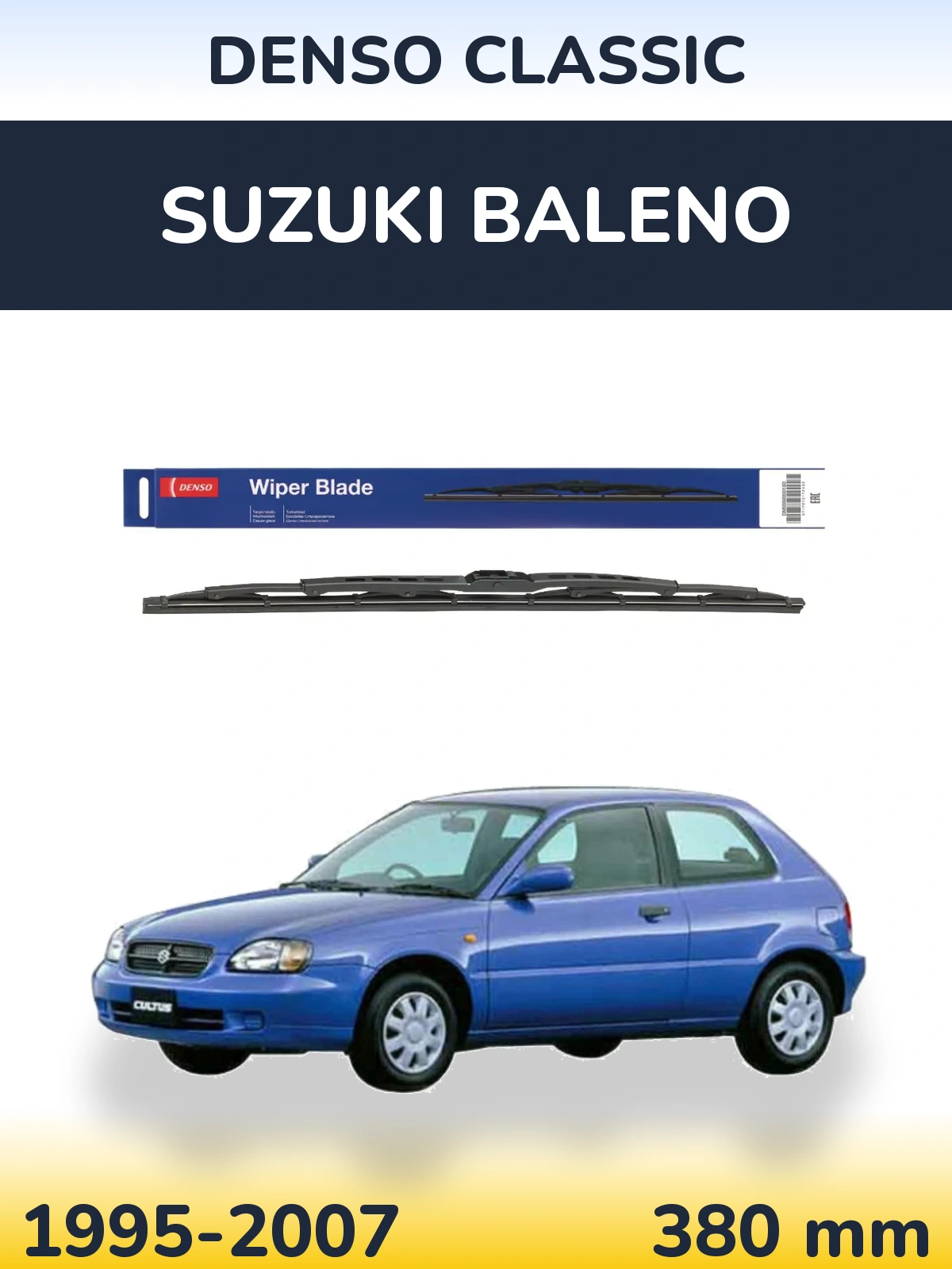 Ștergătoare Denso Classic pentru Suzuki Baleno