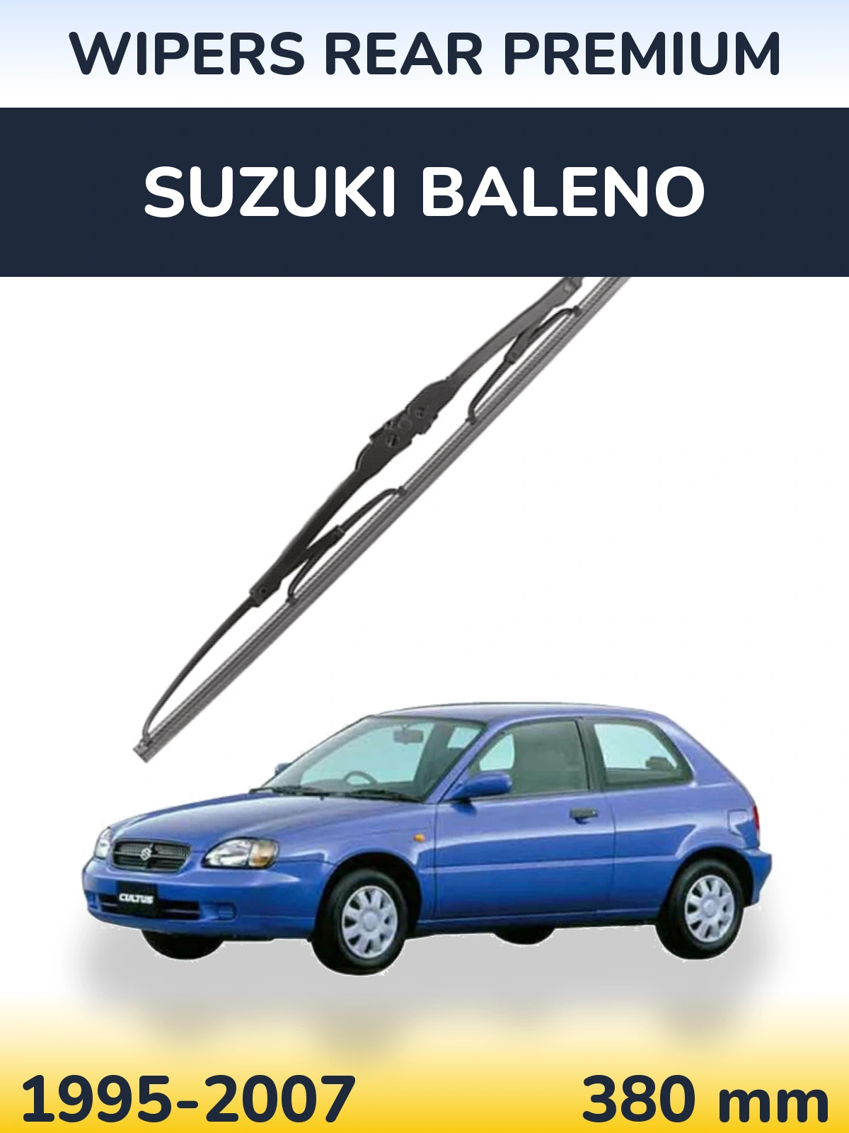 Ștergătoare WIPERS REAR PREMIUM pentru Suzuki Baleno
