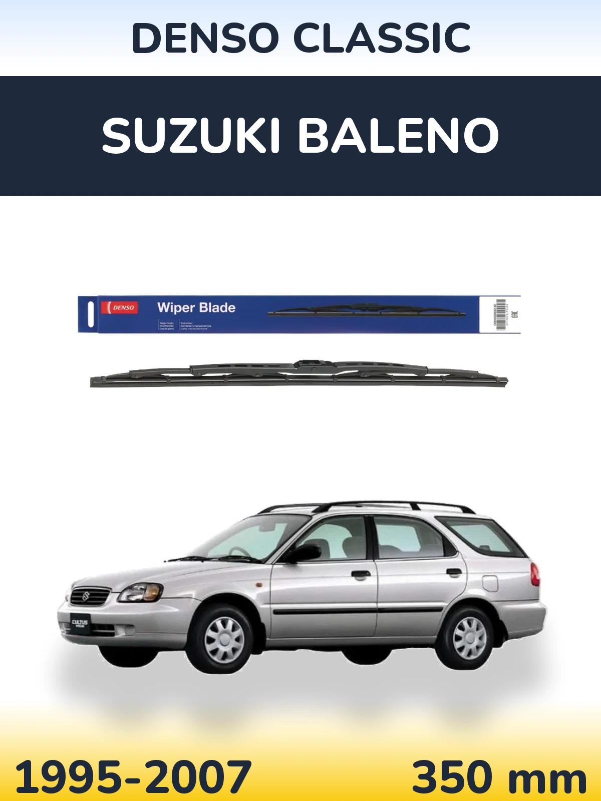 Ștergătoare Denso Classic pentru Suzuki Baleno