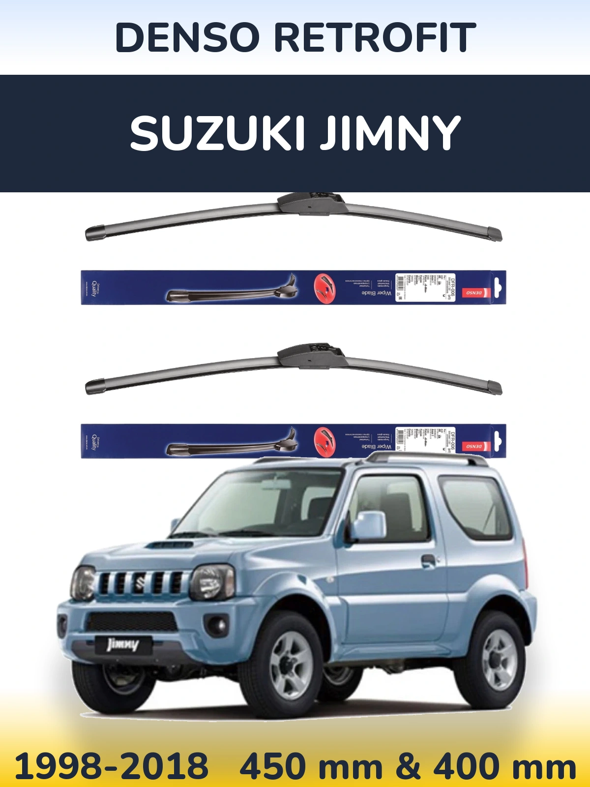 Ștergătoare Denso Retrofit pentru Suzuki Jimny