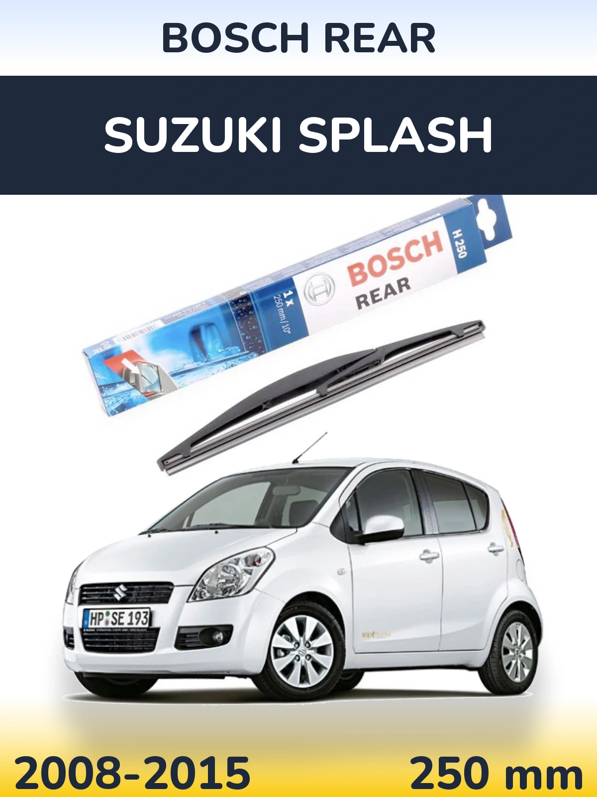 Ștergătoare BOSCH Rear pentru Suzuki Splash