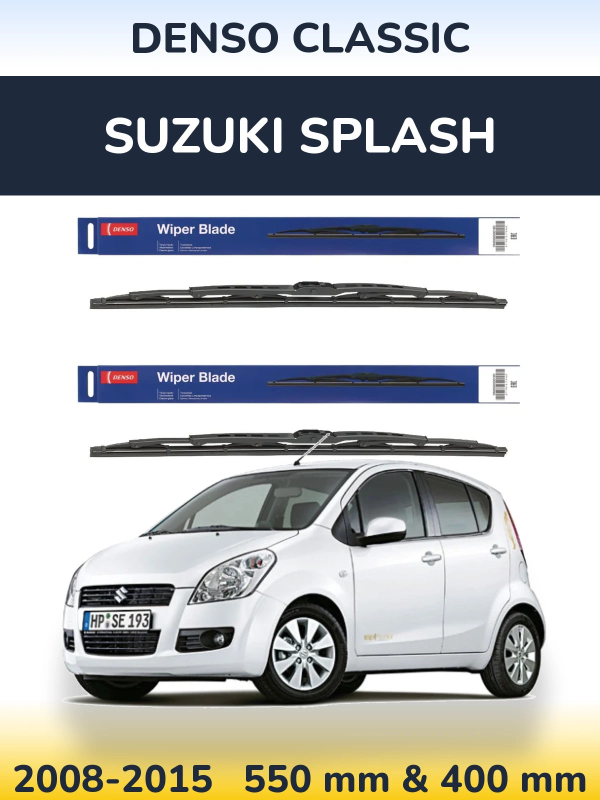 Ștergătoare Denso Classic pentru Suzuki Splash
