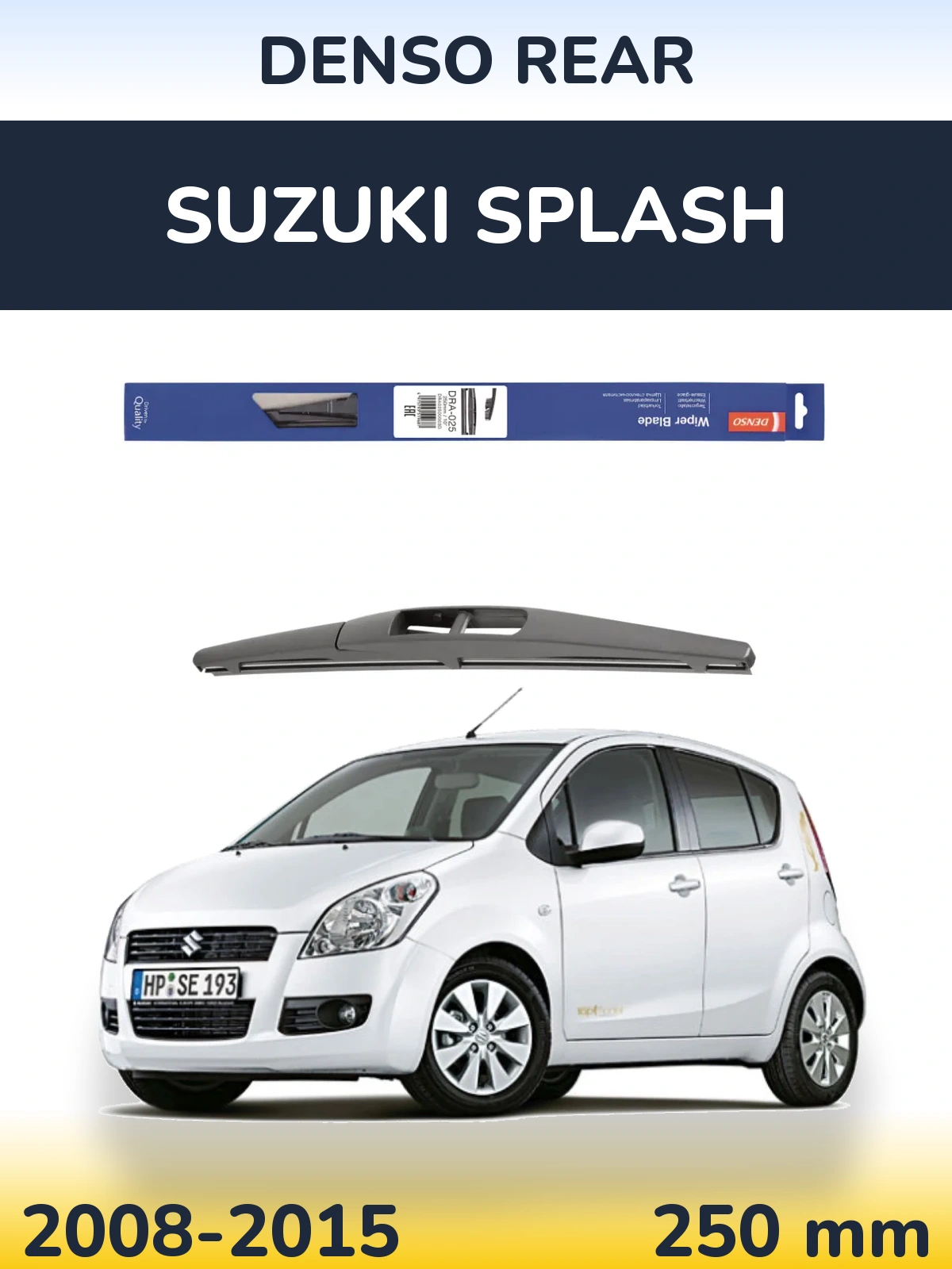 Ștergătoare Denso Rear pentru Suzuki Splash