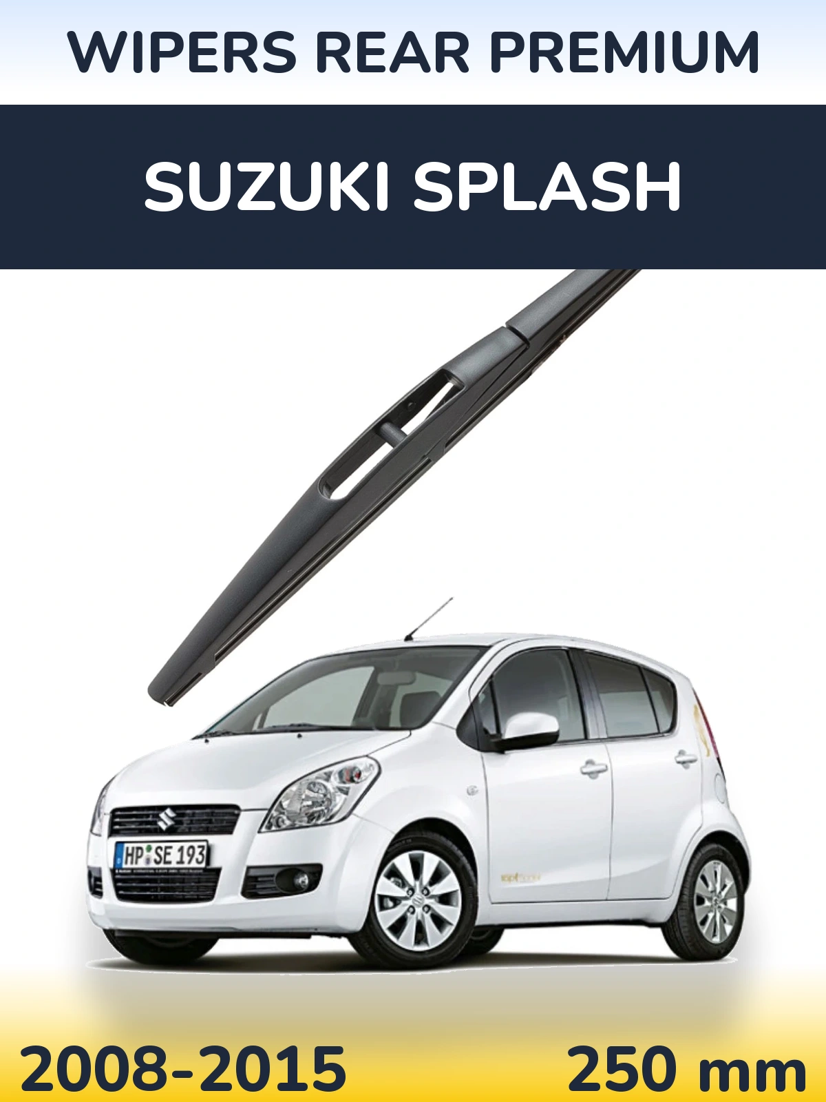 Ștergătoare WIPERS REAR PREMIUM pentru Suzuki Splash