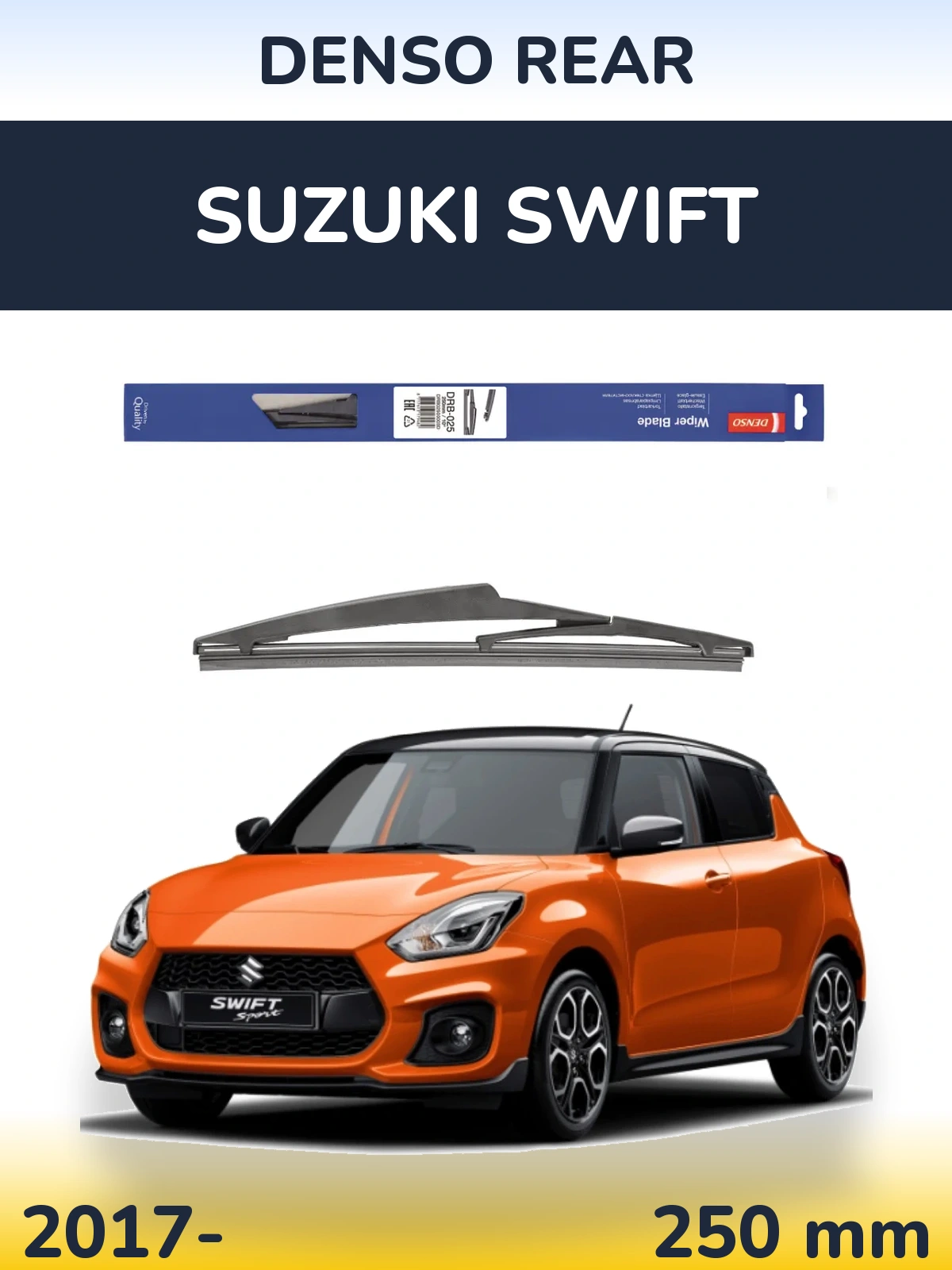 Ștergătoare Denso Rear pentru Suzuki Swift
