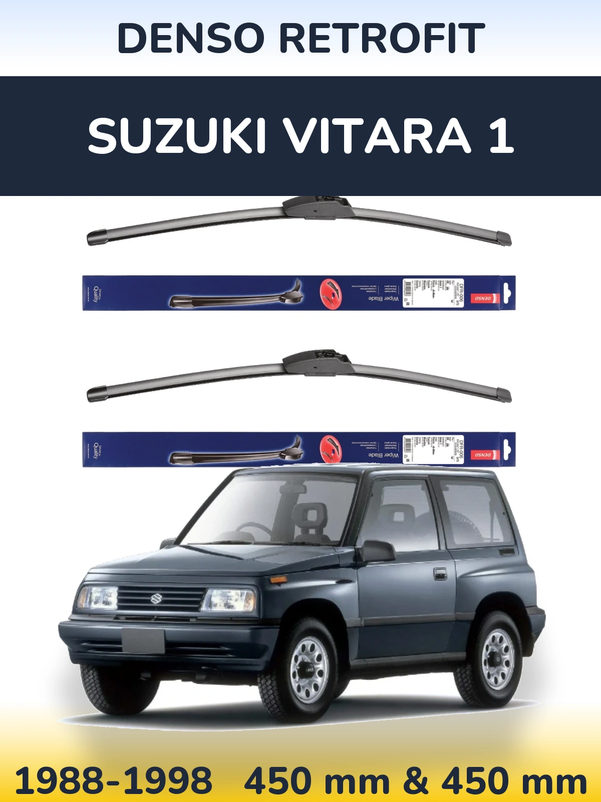 Ștergătoare Denso Retrofit pentru Suzuki Vitara 1