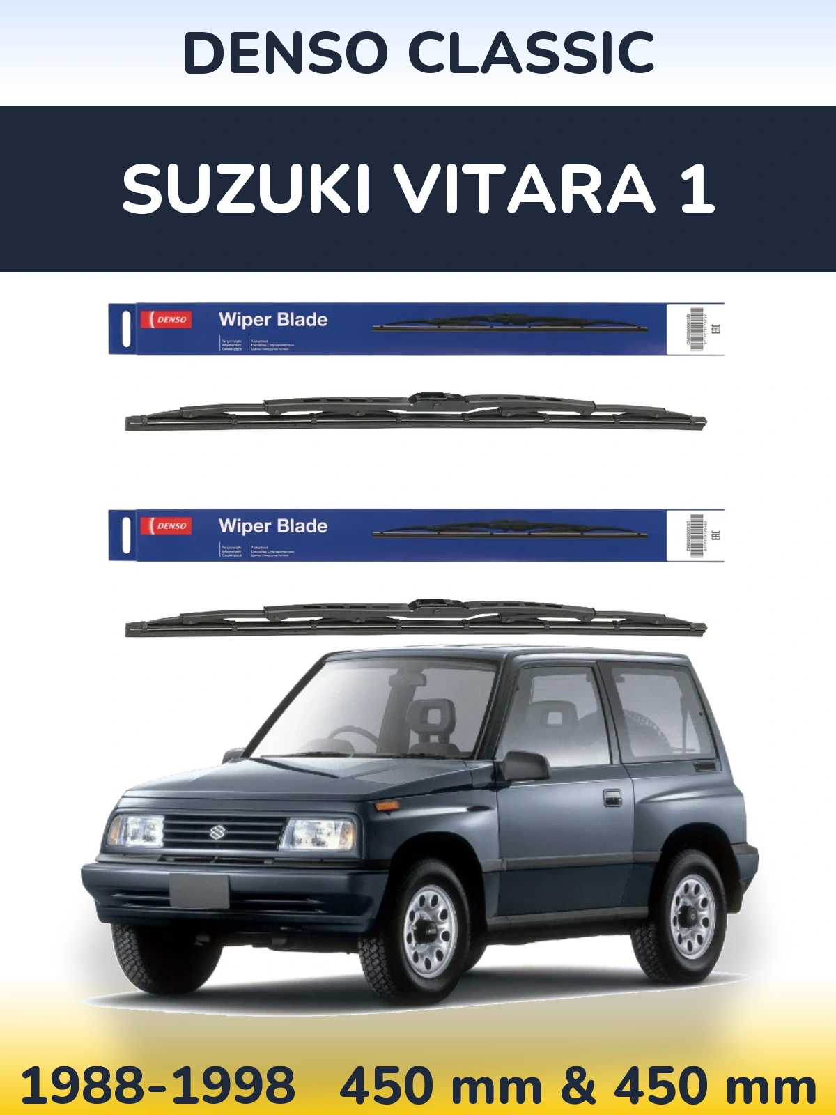 Ștergătoare Denso Classic pentru Suzuki Vitara 1