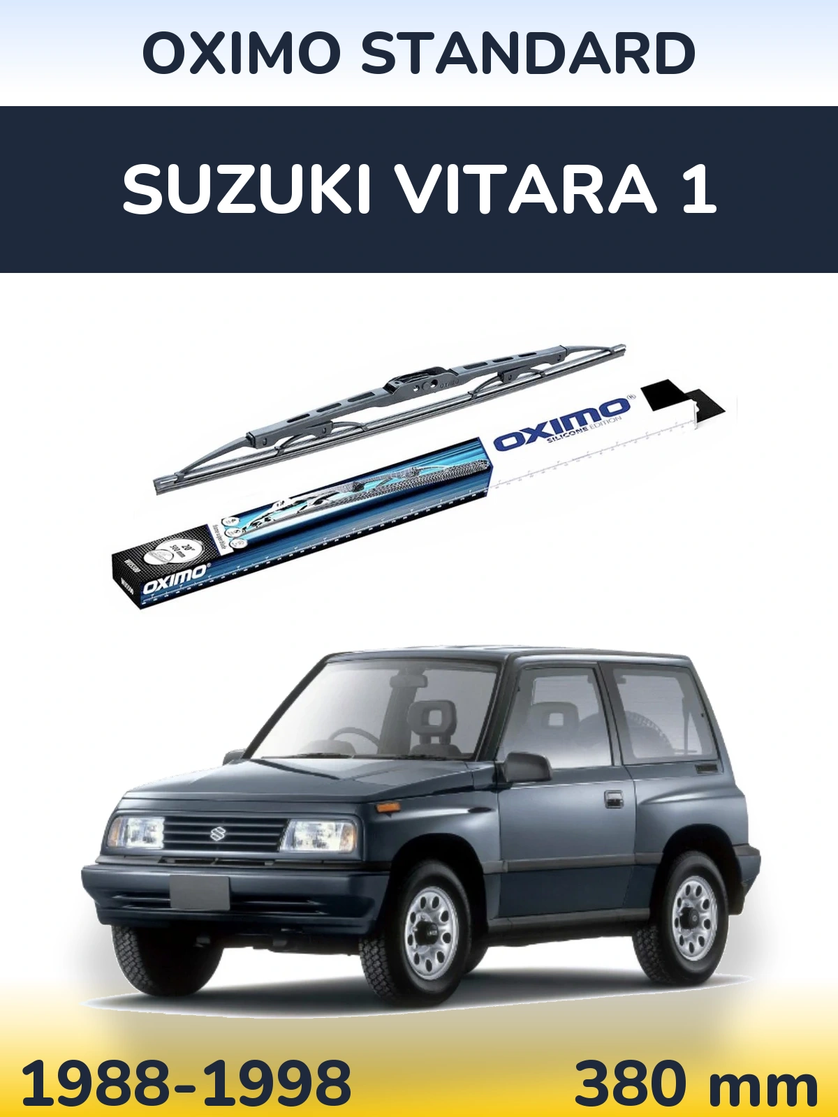 Ștergătoare Oximo Standard pentru Suzuki Vitara 1