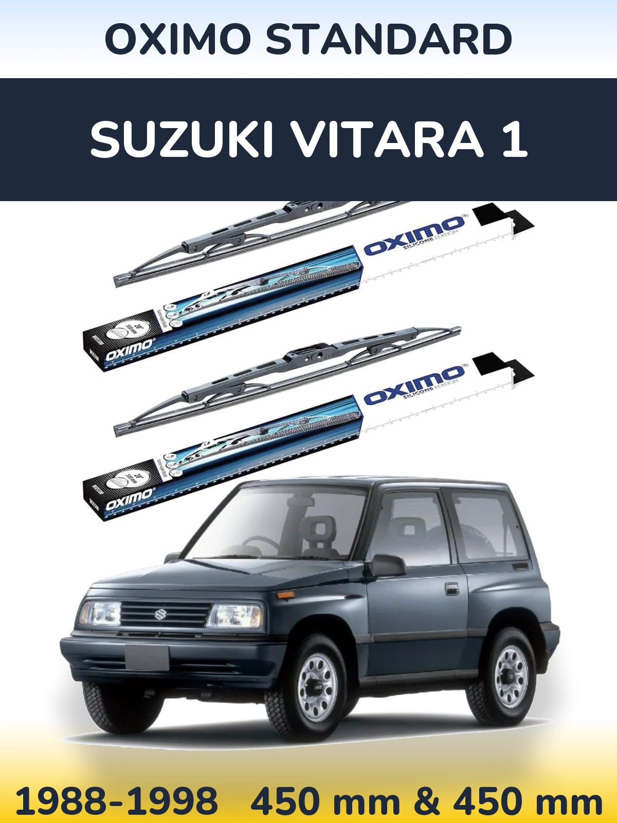 Ștergătoare Oximo Standard pentru Suzuki Vitara 1