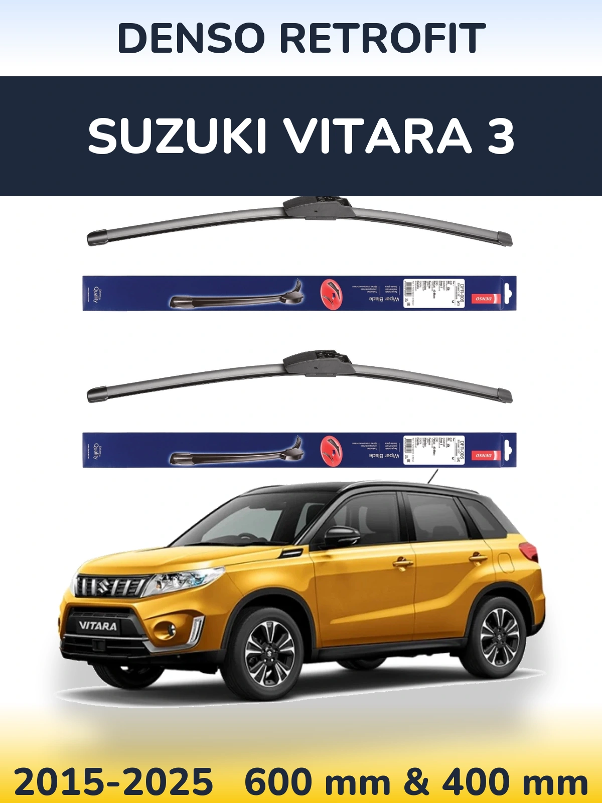 Ștergătoare Denso Retrofit pentru Suzuki Vitara 3