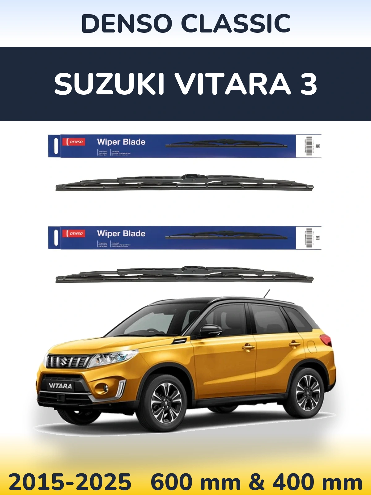 Ștergătoare Denso Classic pentru Suzuki Vitara 3
