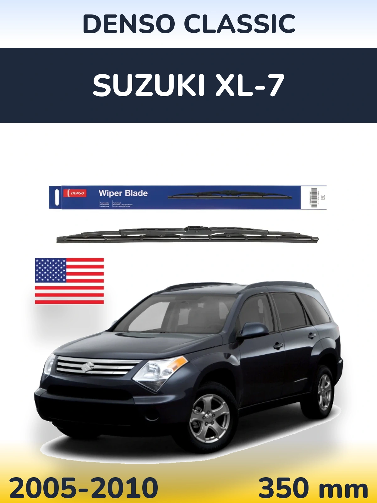 Ștergătoare Denso Classic pentru Suzuki XL-7